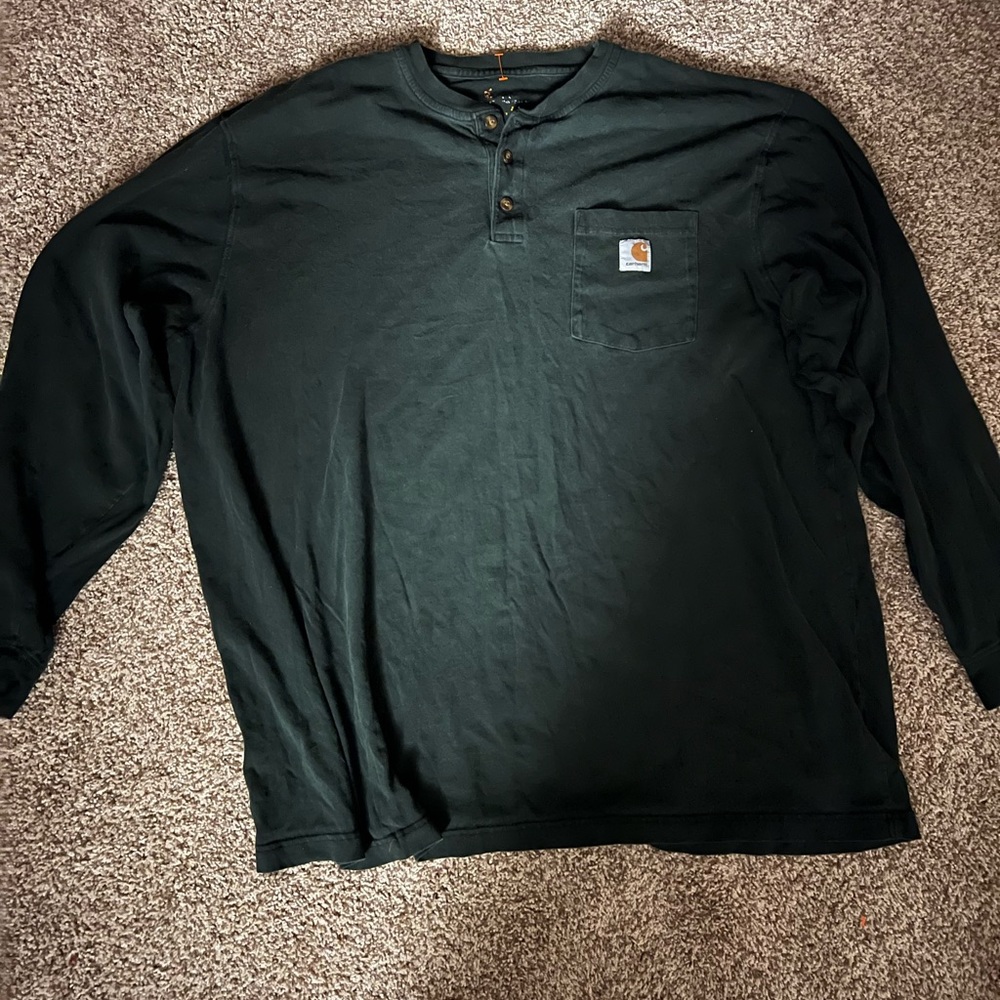 Thick carhartt long sleeve t shirt
